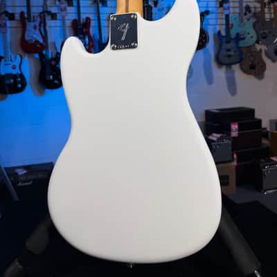 Fender Player II Mustang Bass PJ - Polar White with Maple Fingerboard, Free Plek! 463 image 5