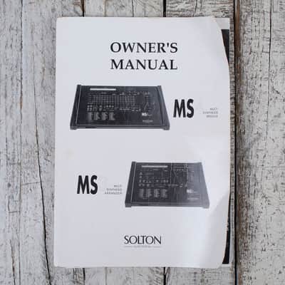 Solton by Ketron Lab MS4 Multi Synthesis Module with Case and Manual image 19