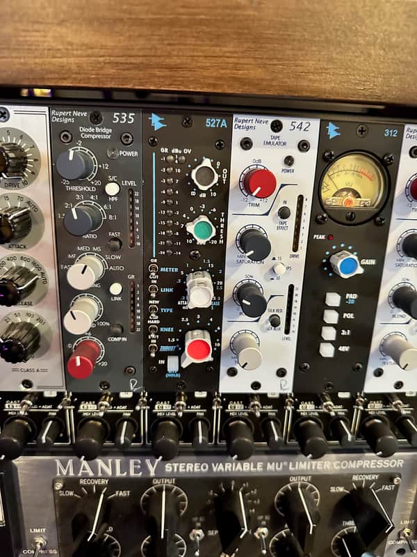 Rupert Neve Designs 535 500 Series Diode Bridge Compressor Module 2017 - Present - Shelford Blue image 1