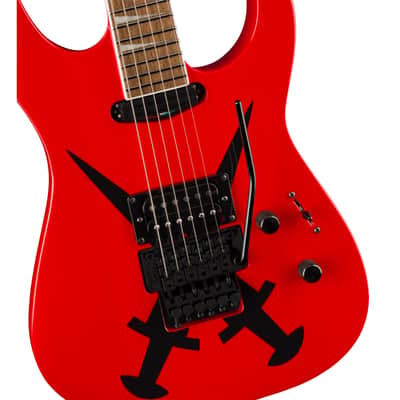 Jackson X Series SL1A DX Red Cross Dagger - Electric Guitar image 3