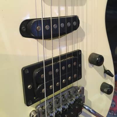 80s MIJ Aria Pro II RS Night Warrior with Tremolo arm image 4