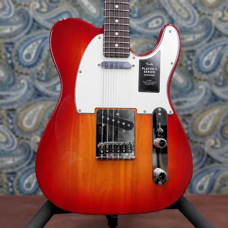 Fender Player II Telecaster Chambered Aged Cherry Burst image 1