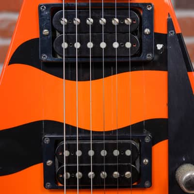 Jackson USA Custom Shop RR1 Rhoads Student Bengal Tiger Orange & Black 1984 w/OHSC image 13