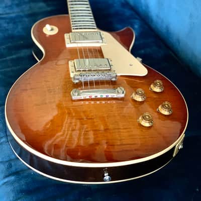 Gibson Memphis Custom Shop ES-Les Paul No F-Holes Limited Edition ( 1 of 100), 2016, Lightburst image 3