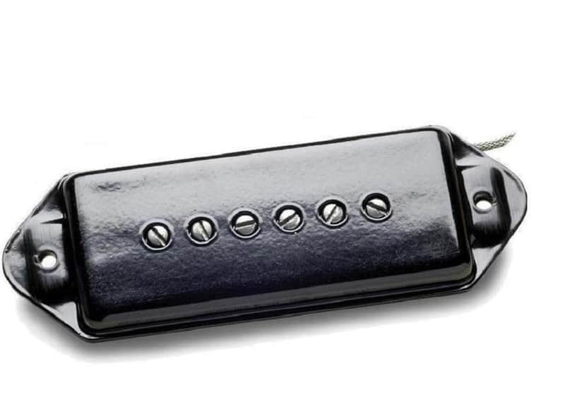Seymour Duncan Antiquity P90 Dog Ear Black Bridge Pickup P-90 image 1