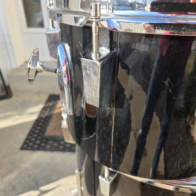 Sonor Phonic 12 inch tom drum 1975 - Black image 6