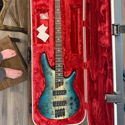 NEW Ibanez SR1600B-CHF Premium Soundgear 2020 - 2023 - Caribbean Shoreline Flat image 2
