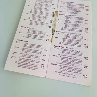 Gibson Suggested Retail Price List 1968 image 6
