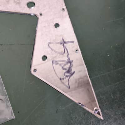 Washburn USA Custom Shop PSV2200 KISS Paul Stanley 2011 White image 17