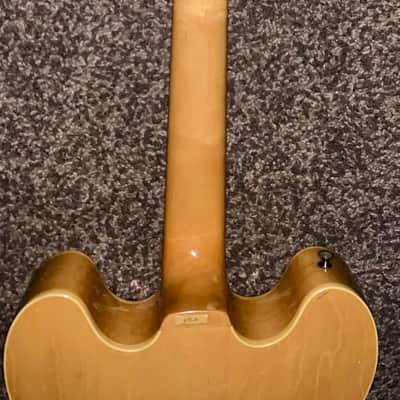 Vantage Electric hollow body Jazz Box 670 n natural electric guitar image 11