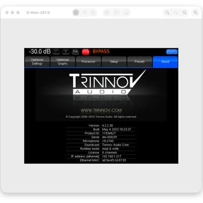 Trinnov D-Mon 6 with LA Remote and Calibration Microphone image 6