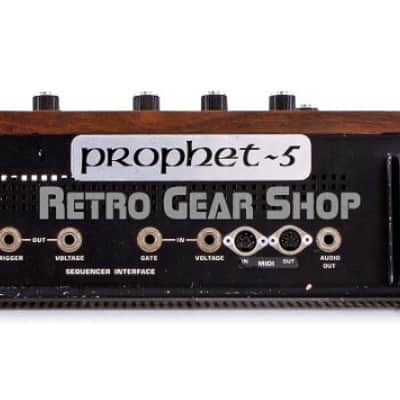 Sequential Circuits Prophet 5 Rev 3.3 P5 Midi Serviced Rare Vintage Synthesizer image 5