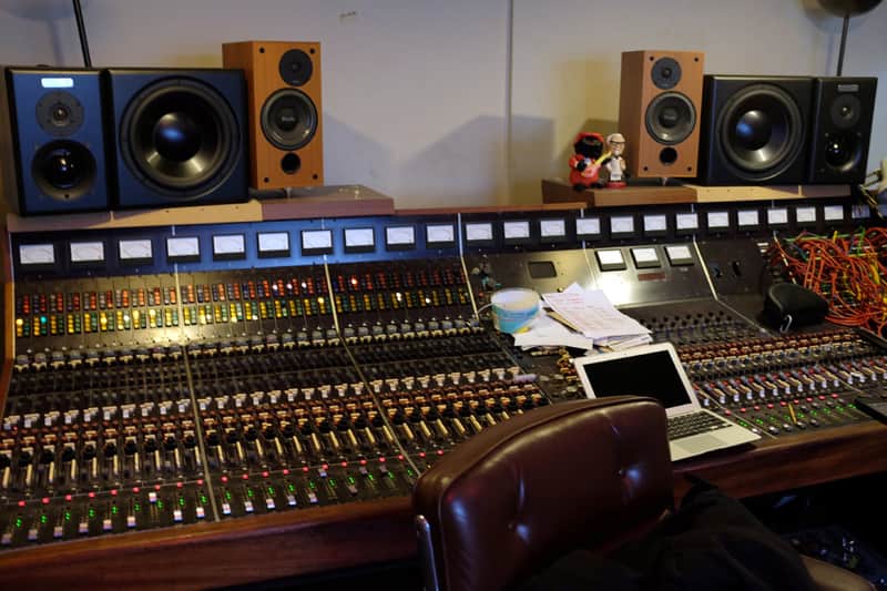 Trident " A " Range   Vintage Desk 30 x 24 x 16 recording console image 1