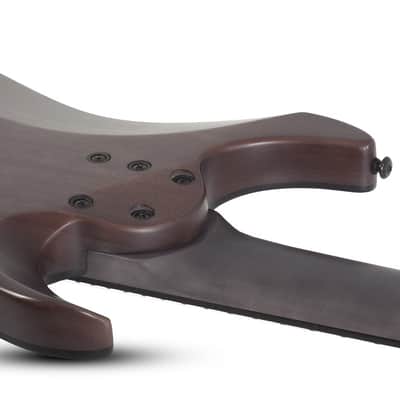 Schecter Omen Elite-8 Multiscale LH Black Cherry Burst image 8