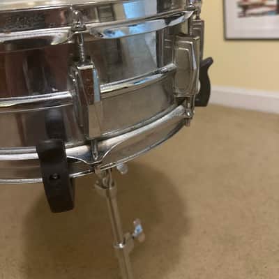 Ludwig LM400 5x14 Supraphonic Snare Drum 1967 - Chrome image 6