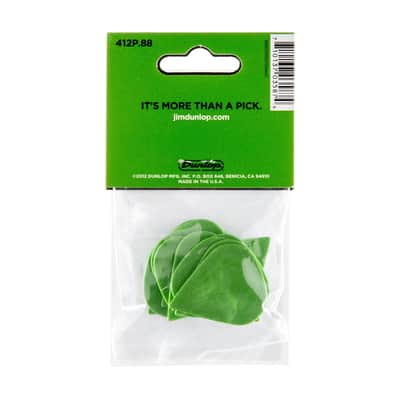 Dunlop 412P.88 Tortex Sharp Green image 2