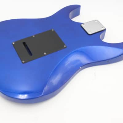 Ibanez RG Blue Electric Guitar Body w/ Pickguard, Neck Plate & Screws image 3