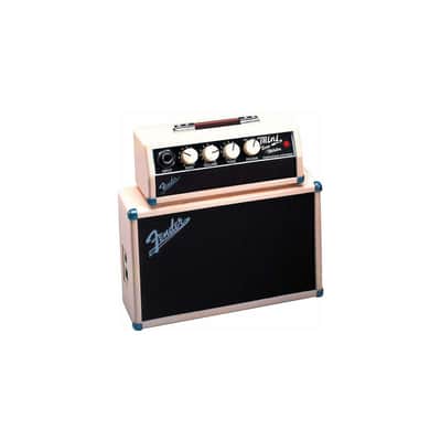 Fender Mini Tonemaster 1W Single-channel Amplifier with Dual 2 Speakers, Tan/Brown image 2