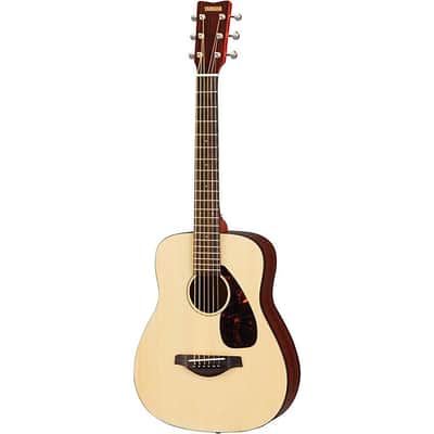 Yamaha JR2S 3/4 Size Acoustic Guitar, Solid Top, Natural, AIMM Exclusive w/ Bag image 2