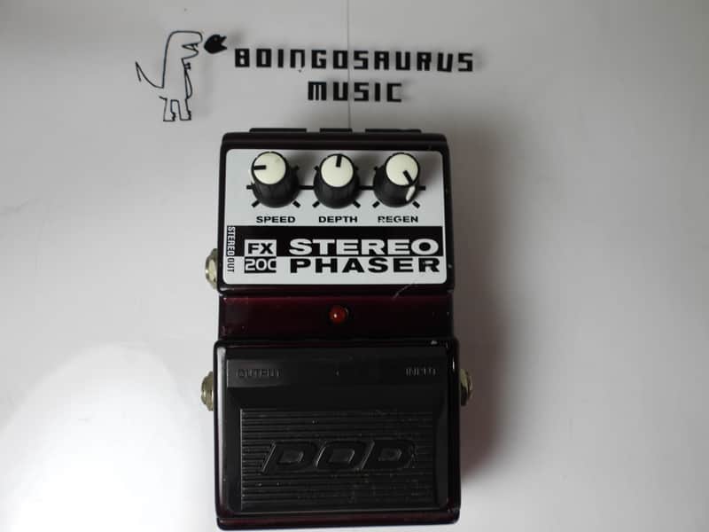 Vintage DOD FX20C Stereo Phaser Effects Pedal Phase Shifter Free USA Shipping image 1