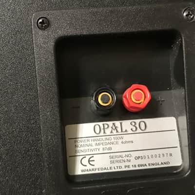 Wharfedale Opal 30 Bookshelf Speakers Made In England image 6