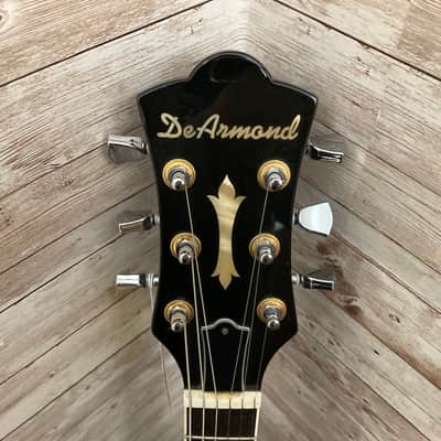 Used De Armond M72 Electric Guitar Sunburst image 3