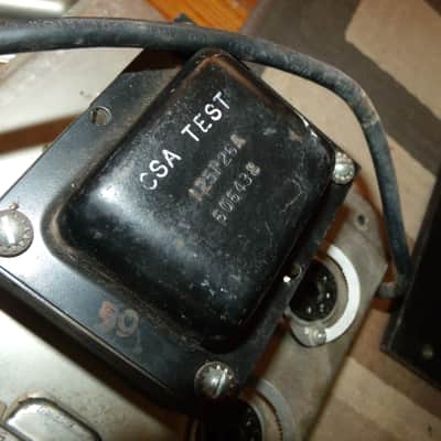 Vintage 1965 Fender Blackface Vibrolux Reverb serviced & ready image 8