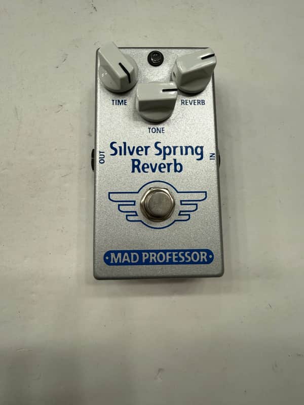 Mad Professor Silver Spring Reverb Digital Guitar Effect Pedal + Original Box image 1
