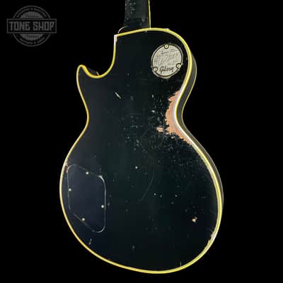 Gibson Custom Limited 68 Les Paul Custom Olive Drab Top Ebony Back Heavy Aged 604538 image 9