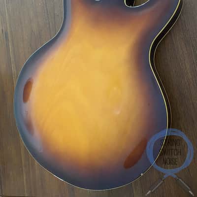 Yamaha SA60, Sunburst, 1974 Vintage, OHSC, “335” style, Semi Hollow Body image 2