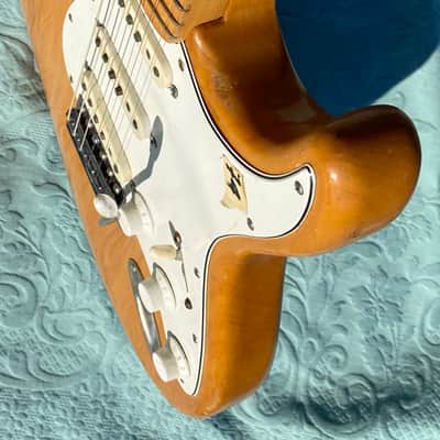 Fender Stratocaster 1974 - Natural - Maple Fingerboard image 5