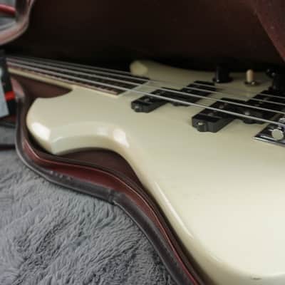 Fernandes Mockingbird - White 4-String Bass Japan w/ Gig Bag image 24