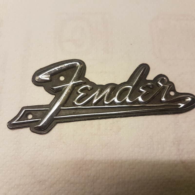 1967 Fender Twin Reverb Amp Logo Usa image 1