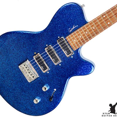 Godin Triumph Blue Sparkle image 1