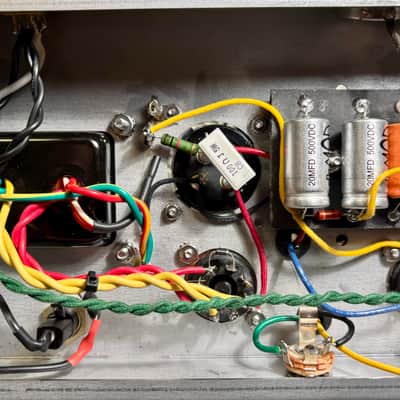 Hand Wired Clone AA764 Fender Vibro Champ Head 10/12w 5881 Single Ended Class A image 13
