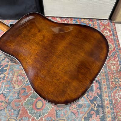 1974 Gibson J-55 Jumbo w/OHSC *Neck Reset* - Sunburst image 7