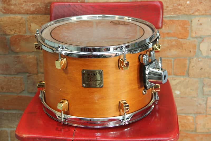 Yamaha 12"x8" Maple Custom rack tom natural vintage image 1
