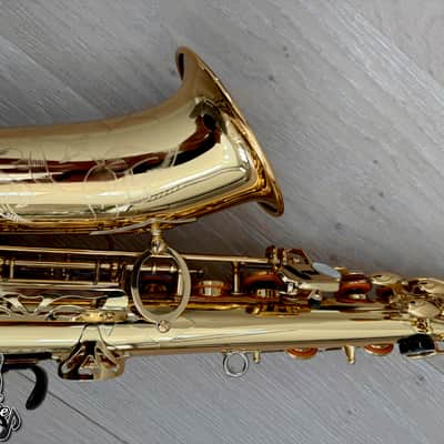 Yamaha YAS-82ZIIWOF Custom Z Alto Saxophone without High F# 2010s - Lacquered Brass image 9