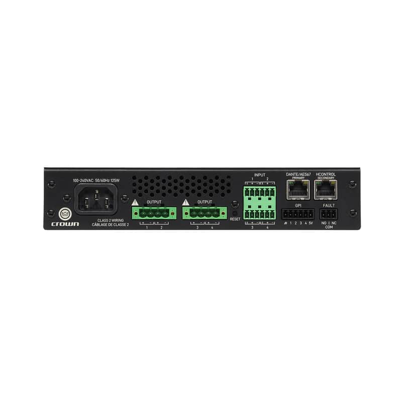 Crown Crown CDi 4|125 4-Channel Power Amplifier with Network and Digital Signal Processing - New