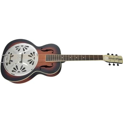 Gretsch G9220 Bobtail Round-Neck Acoustic-Electric Mahogany Resonator Guitar w/ Fishman Electronics - 2-Color Sunburst image 5