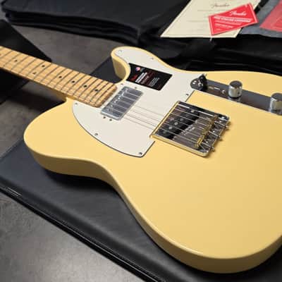 Fender American Telecaster BRAND NEW 75TH ANNIVERSARY Vintage White Custom Deluxe Performer SH Double Tap USA Push/Pull Humbucker HS Tele Pro Guitar image 1