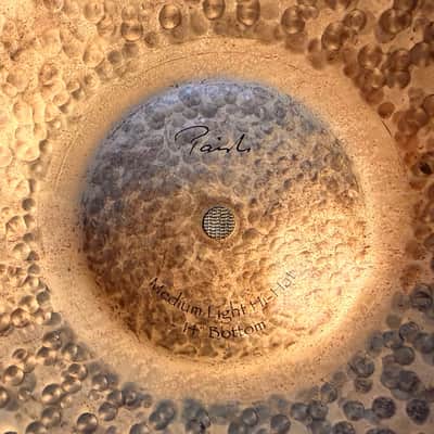 Paiste Traditional Medium Light 14" Hihats PERFECT SHAPE! 936 1214 g WHY Pay $800! STUNNING Hihats image 6
