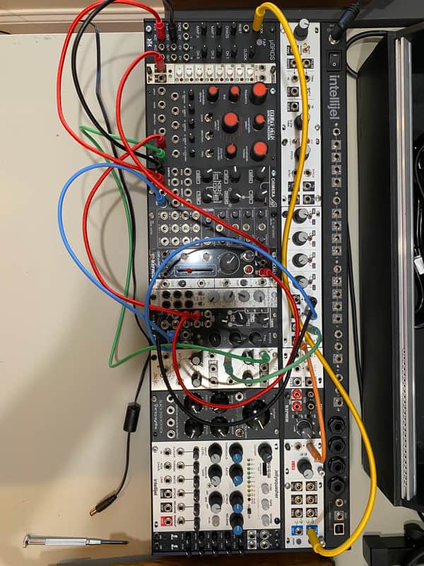 Intellijel PaletteĀ 4Ux104HP Powered Eurorack Case - Black (Stealth) image 1