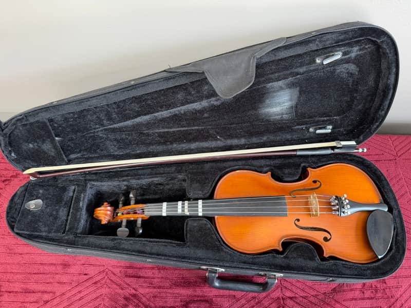Mathias Thoma Model 60 Handcrafted European 13" Viola Outfit with Case and Bow image 1
