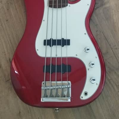 Squier Standard Precision Bass Special V 2000 Cor-Tec Factory - Candy Apple Red image 4