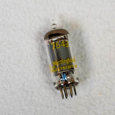 Westinghouse 7543/ 6AU6 NOS (3) Test strong image 8