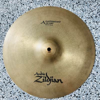 Zildjian 14" A Series Mastersound Hi-Hat Cymbals (Pair) 1998 - 2012 - Traditional image 2