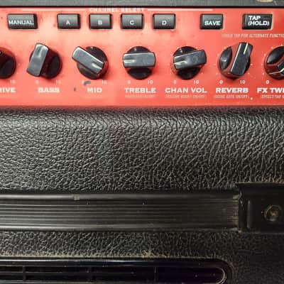Line 6 Flextone II XL 100-Watt 2x12" Stereo Digital Modeling Guitar Combo 2000 - 2001 - Black image 4