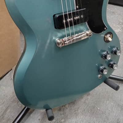 Epiphone SG Special P90 with Laurel Fretboard in Faded Pelham Blue (2024) image 1