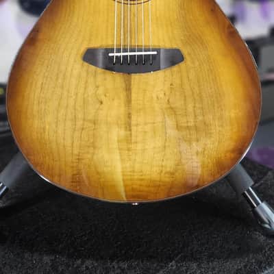 Breedlove ECO Pursuit Exotic S Concert CE Acoustic-electric - Amber Myrtlewood Auth Dealer! 743 image 4